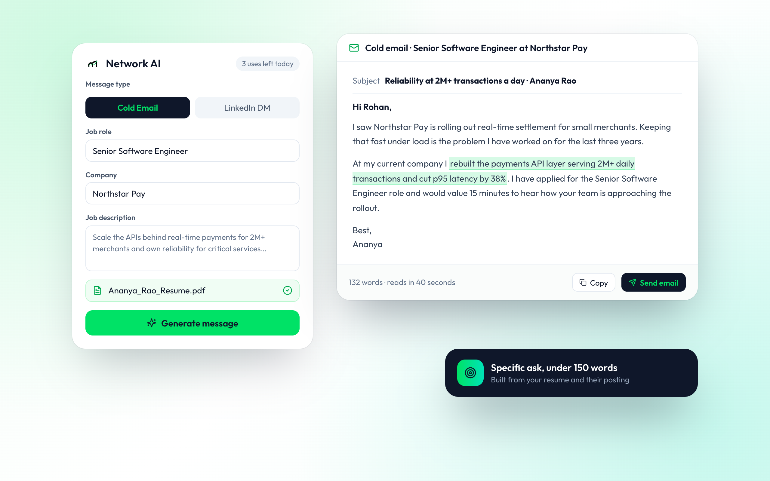 Emails Hiring Managers Answer