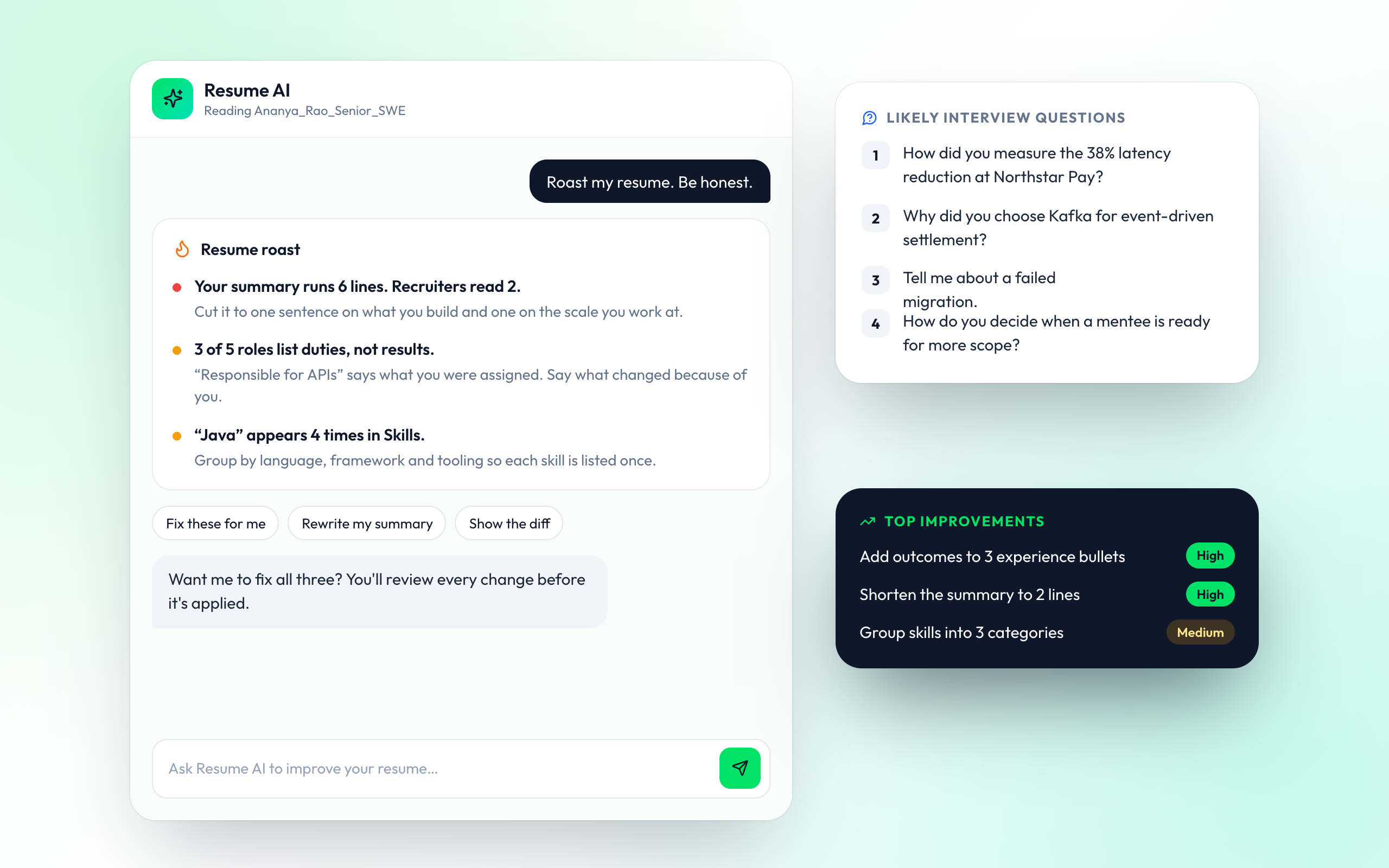 Resume AI Coach